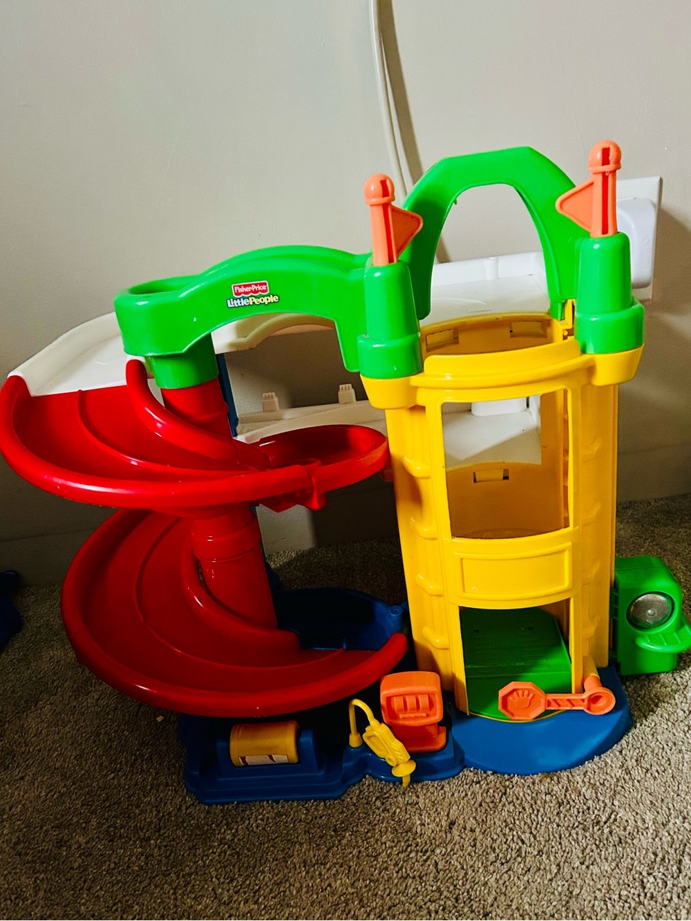 Fisher-Price Little People Car Parking Garage Playset